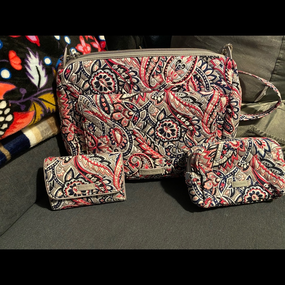 Vera Bradley Gramercy Paisley Bundle